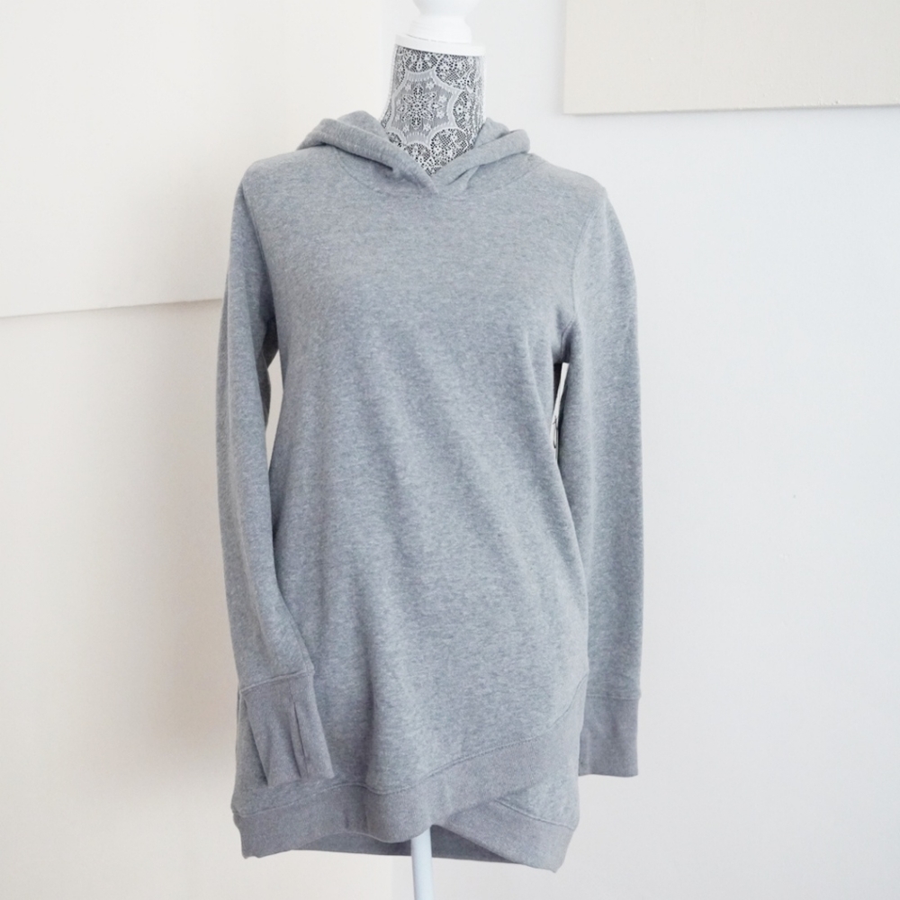 3/$15 Soft and Cozy Gray Long Sweater Hoodie
